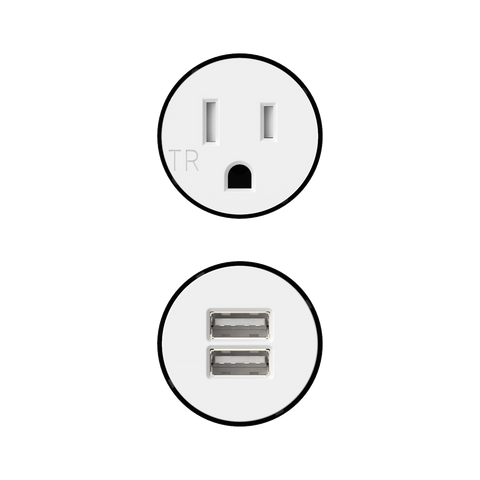 Double Outlet-USB-A Kit