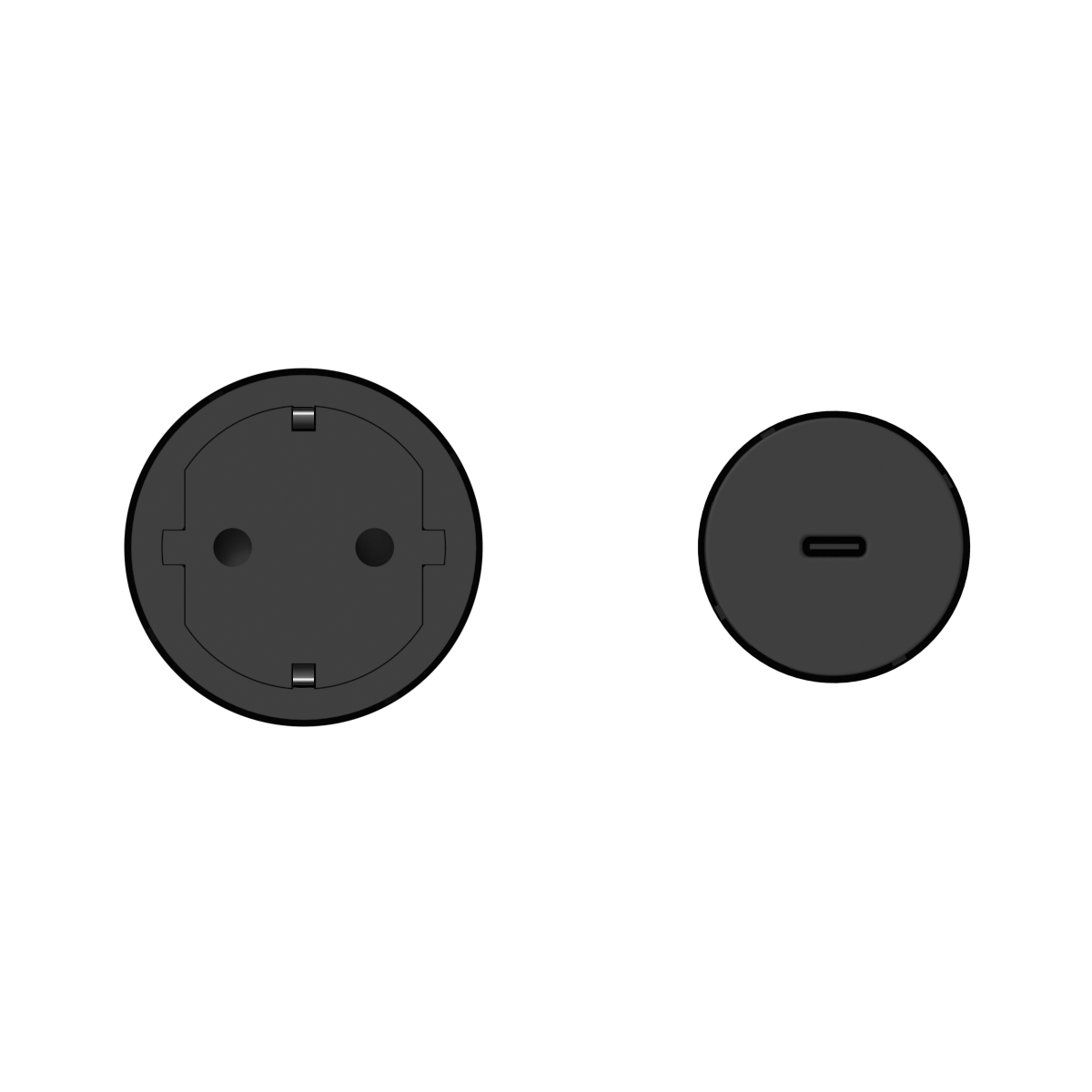 Double Type C/F Outlet-USB-C Kit